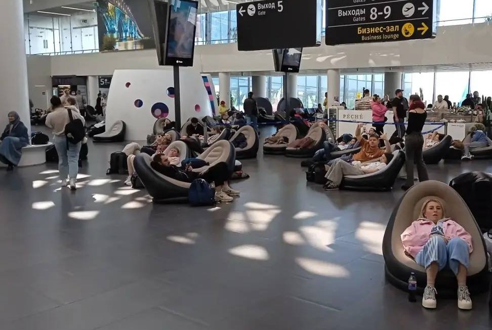 В Саратов прилетели 7 самолетов, направлявшихся в Москву и Волгоград